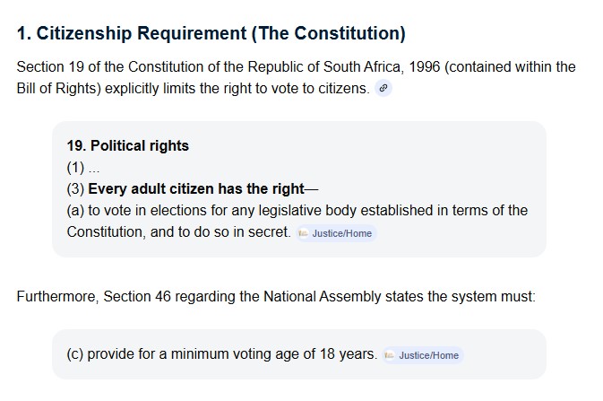 ProphetRan's tweet photo. The @NYCMayor Mr. @ZohranKMamdani claims South Africa has the BEST constitution - Wait, in South Africa the constitution says ONLY citizens can VOTE, and you NEED an ID to vote. 
IMPLEMENT the same in New York sir - Hypocrite
@FoxNews 
@elonmusk 
@CNN 
@benshapiro
@tuckercarlson https://t.co/fNdG3JukIJ