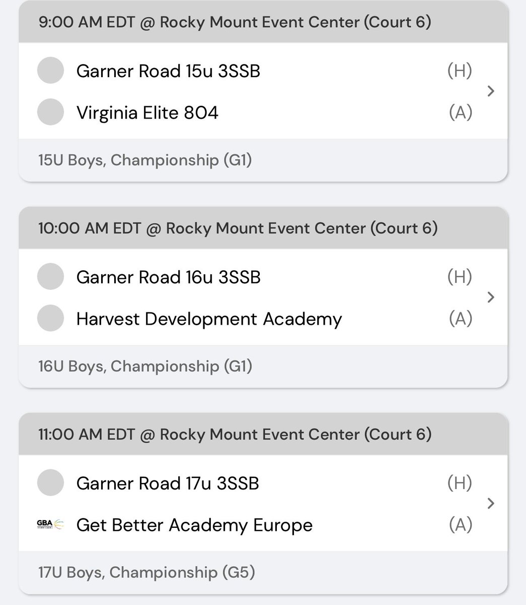 Garner Road Basketball Club HS - National/3SSB tweet media
