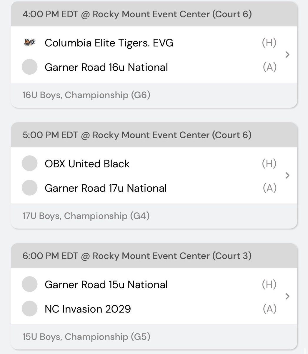 Garner Road Basketball Club HS - National/3SSB tweet media