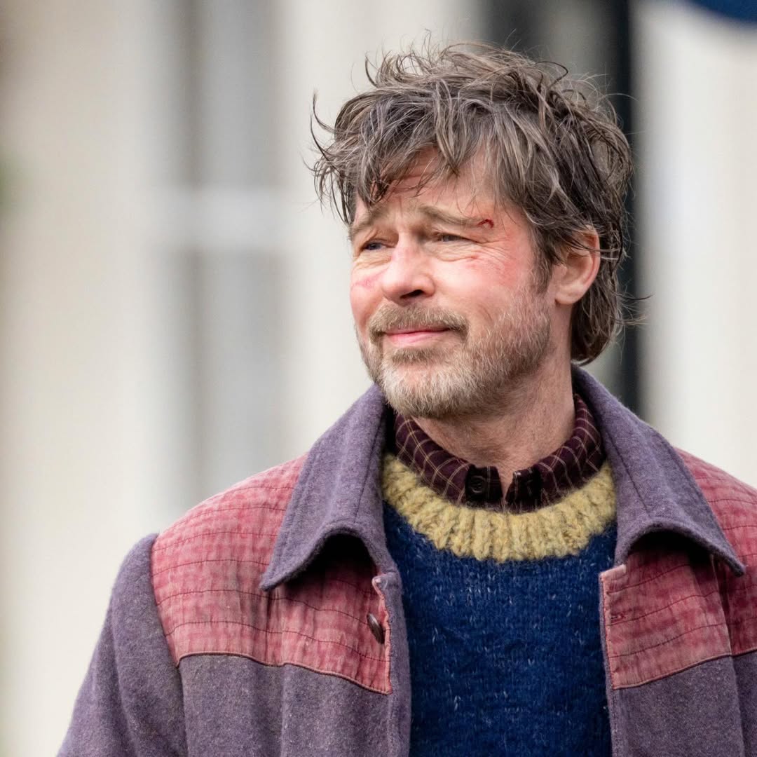 brad pitt's ChapStick tweet media