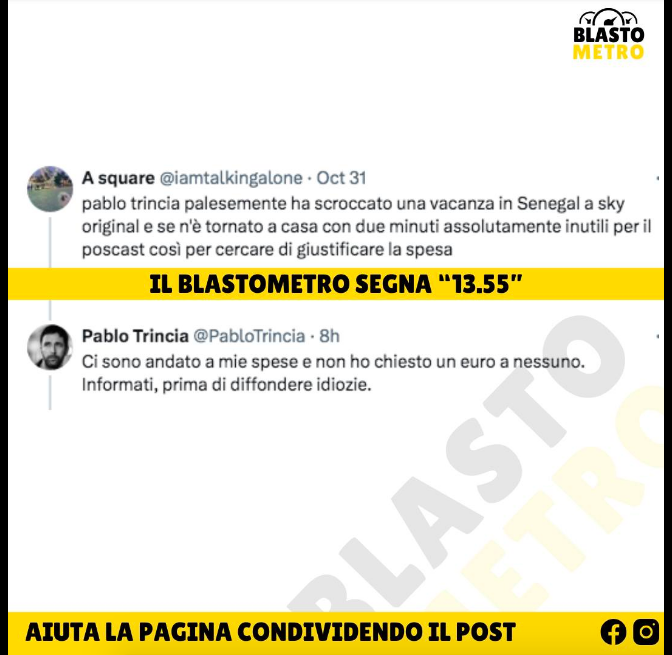 Blastometro tweet media