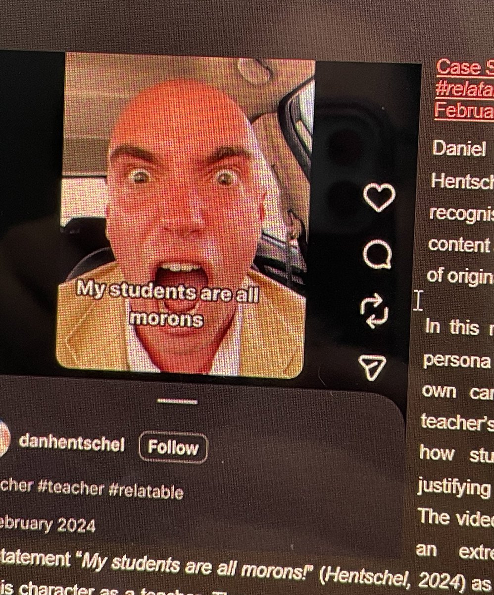 Chungusqlia0's tweet image. fucked up in da crib citando memes de dan hentschel en el tfg