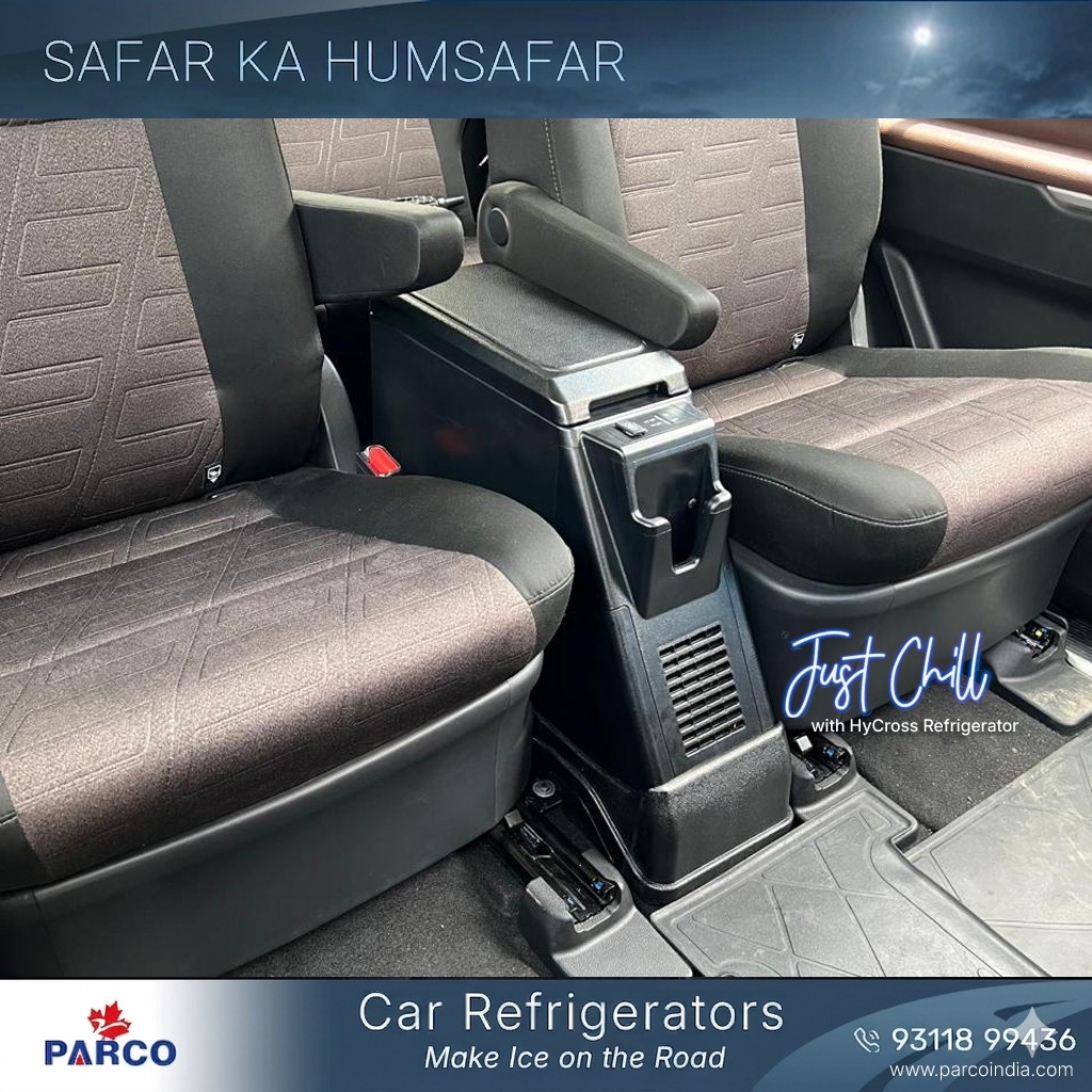 parcocarfridge's tweet photo. Upgrade your Toyota Innova Hycross with a Car Refrigerator ❄️
Keep drinks chilled & food fresh even in extreme heat!
Perfect for road trips & daily drives 🚗
#InnovaHycross #CarAccessories #SummerReady #StayCool #RoadTripIndia #CarRefrigerators #parcoindia https://t.co/z7TEP8BrxG