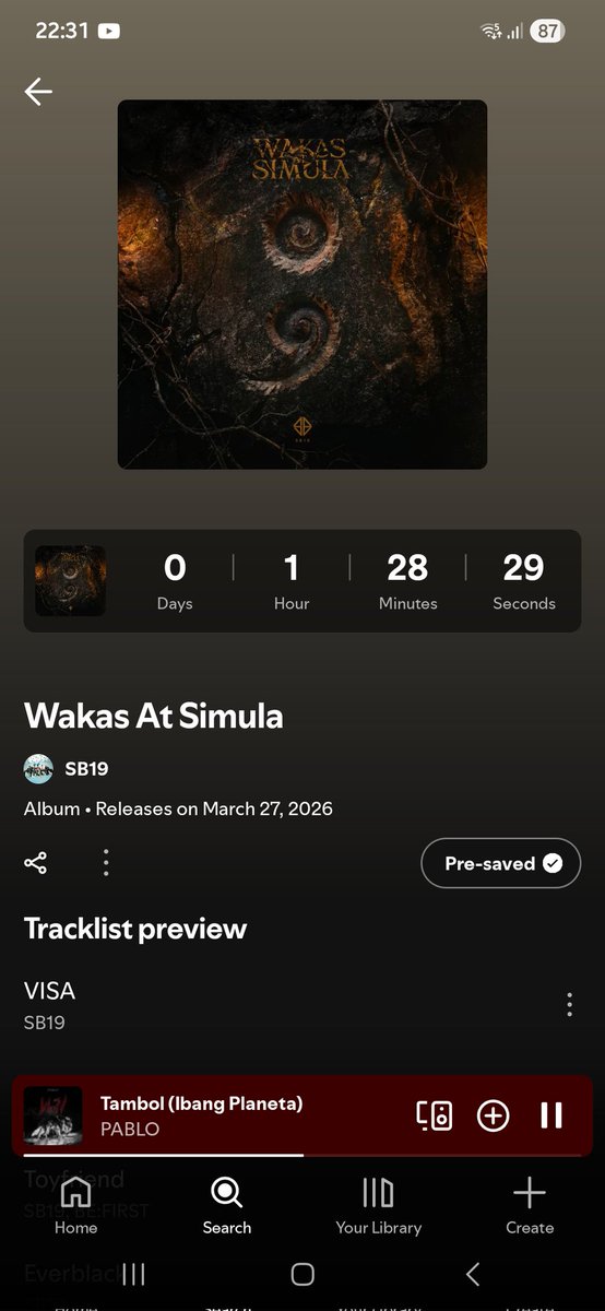 Huyyy... lapit naa🤧🤧
D-1 SB19 WaS ALBUM RELEASE 
<a href="/SB19Official/">SB19 Official</a> #SB19
#SB19WakasAtSimula