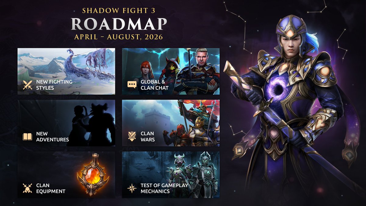 Shadow Fight 3 tweet media