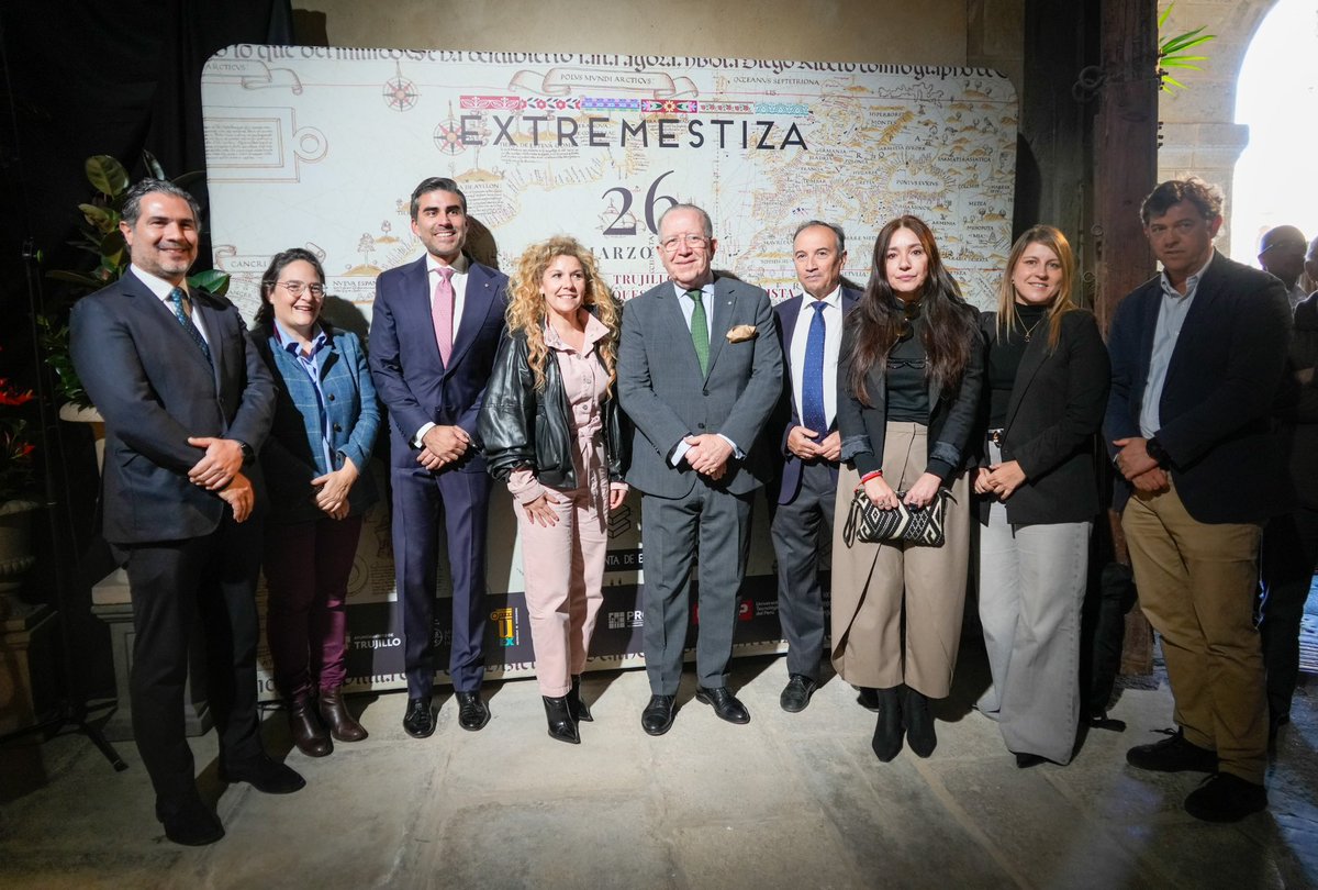 GPPopularExt's tweet photo. Extremadura conmemora el V Centenario del segundo viaje de Pizarro a Perú.

Cinco siglos de hermanamiento, de historia compartida y de lazos que siguen uniendo a Extremadura con América. https://t.co/bXgPrqTEv4