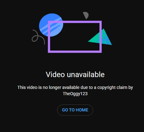 PlayerGameSK's tweet photo. Back because @OggyOsbourne has now resorted to copyright claiming and taking down my video, which has also resulted in a Strike against my YouTube channel.  

I'd be fine with cutting out the clip I included at the end if she just reached out to me about it, but she didn't [1/3] https://t.co/psycrXTsi1