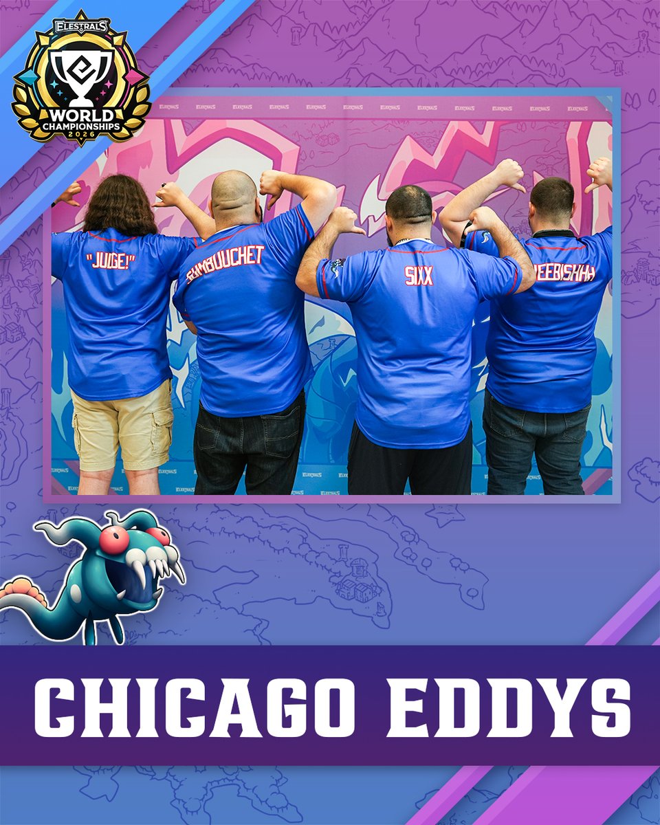 Shout outs to the Lumaroos and Chicago Eddys who made an appearance at the 2026 Elestrals World Championships! 🏆

Super awesome to see these Casters come together rocking their team jerseys! #ElestralsWorlds