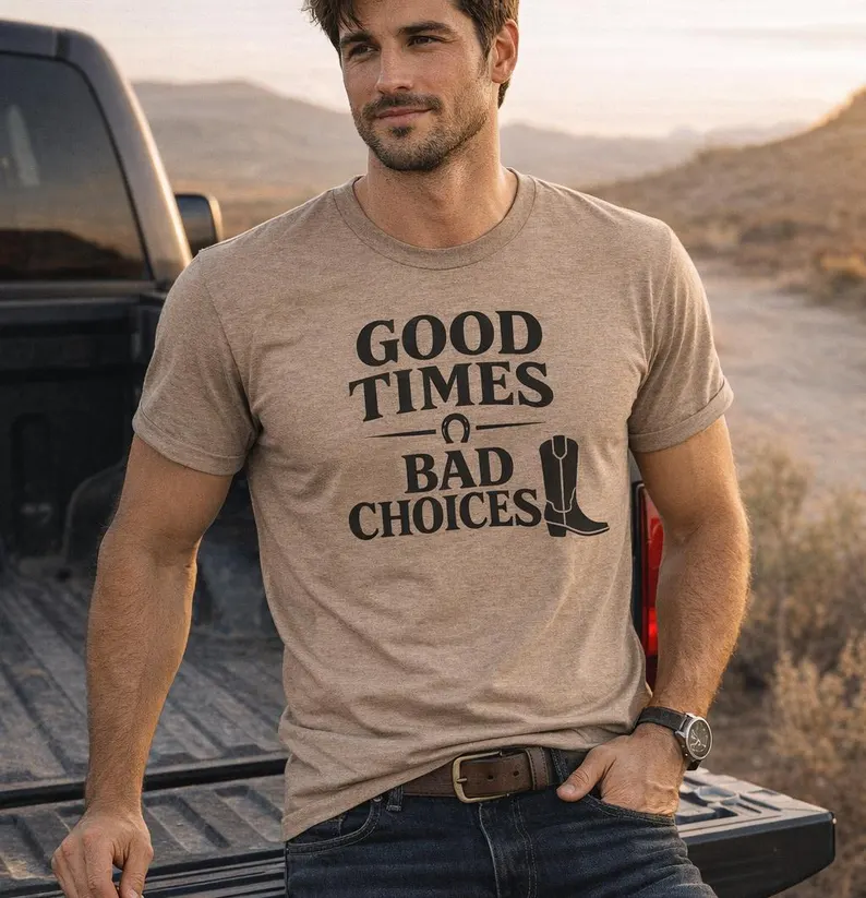 leegerdesigns's tweet image. Good times, bad choices… and zero regrets 🤠🔥
Country humor meets real life.
👉 etsy.com/listing/447820…
#CountryStyle #WesternWear #FunnyShirt #SouthernLife #BoutiqueStyle #GraphicTee #CountryVibes #GiftIdea #LeegerdesignsLLC