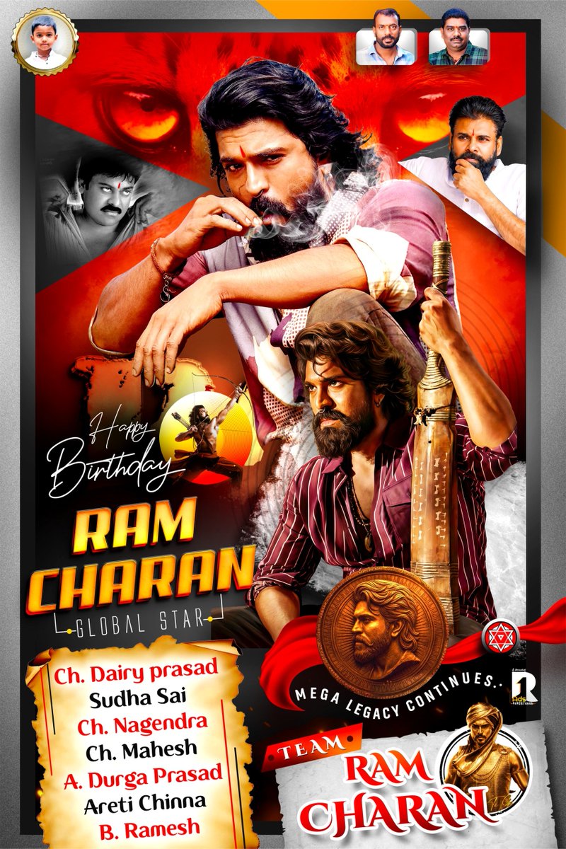 Konaseema RamCharan FC ™ tweet media