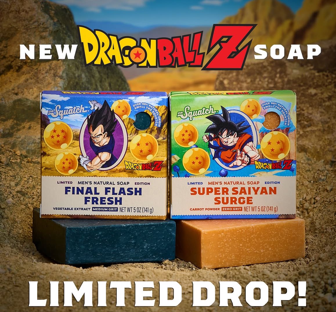 Think Bulma uses the Goku soap? 😅😂