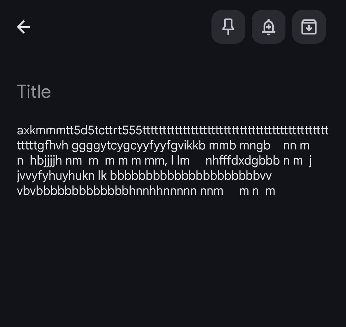 Had the Lil niece  type some stuff from my keyboard