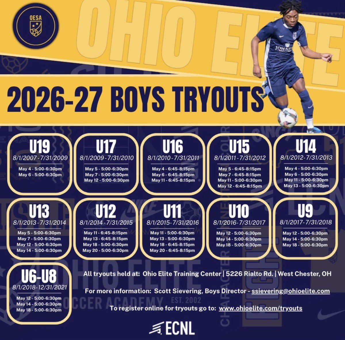 Ohio Elite Soccer Academy tweet media