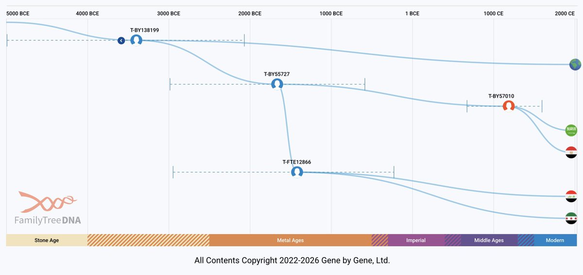 Y-DNA Sequencing in Egypt tweet media