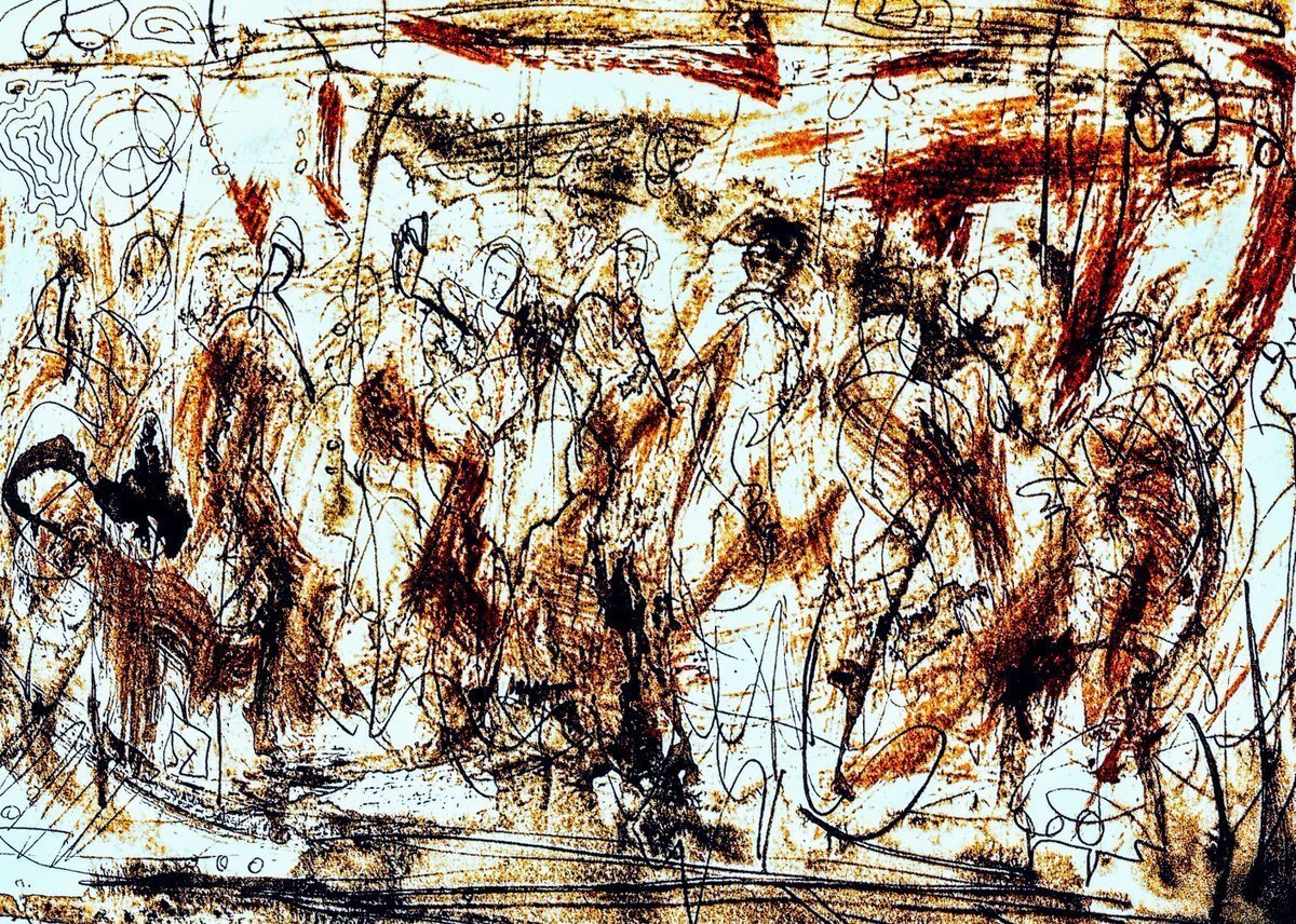 Let me take you on a trip
Around the world and back
And you won't have to move
You just sit still,
Let me show you the world.
#Cucaro #AOTC
#artshare #art #artworks #Artnet #midcentury #1960s #abstractart #artmoots #artbots  #artistcommunity #artistcornerTS #artistonx