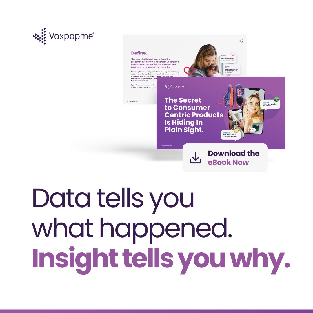 voxpopme's tweet image. Data tells you what happened. Insight tells you why.

If your product development process can't tell the difference, your consumers already can.

Free ebook on building consumer-centric products:

voxpopme.com/learn/resource… 

#ConsumerInsights #ProductDevelopment #MarketResearch