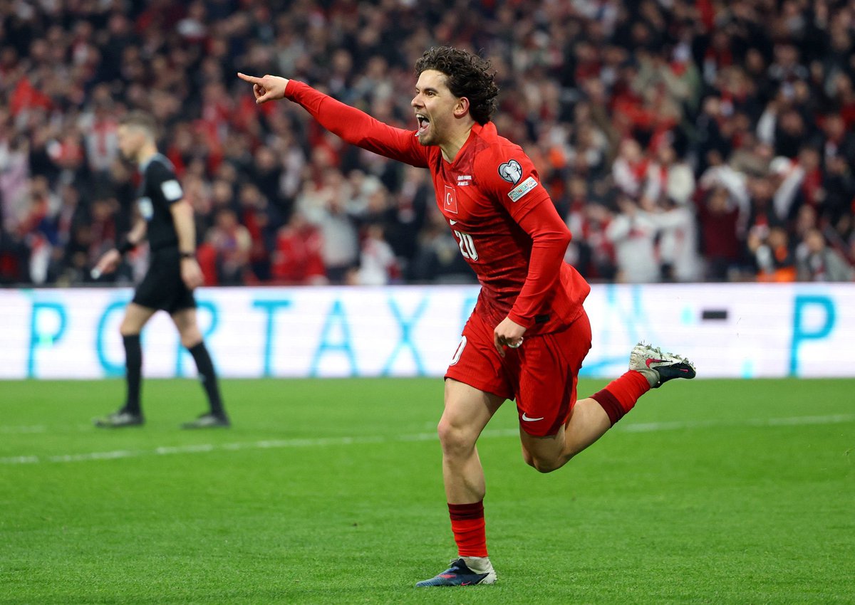 Ferdi’nin Milli takım formasıyla ilk golüymüş. 🇹🇷