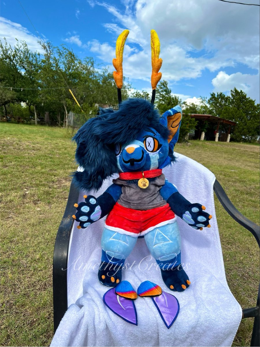 AmethystCreates's tweet photo. Plush c0mms are open! Taking slots for May-June completion.
Open for anything from beanies to large-scale anthros and everything between. Ponies, furries, humans, anything you’d like!
Please DM for a quote and more details! Shares greatly appreciated https://t.co/s2vxlqEK2b