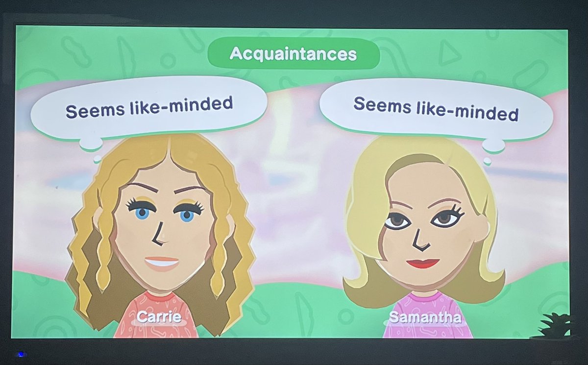 jackiswhackk's tweet photo. What the tomodochi life demo was made for https://t.co/bkPYcnT6WC