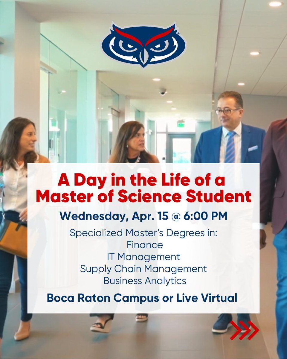 Florida Atlantic Executive Education tweet media