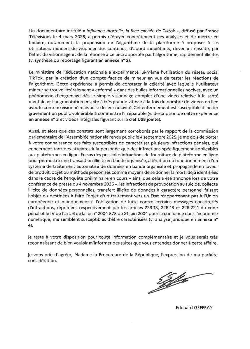 Édouard Geffray tweet media