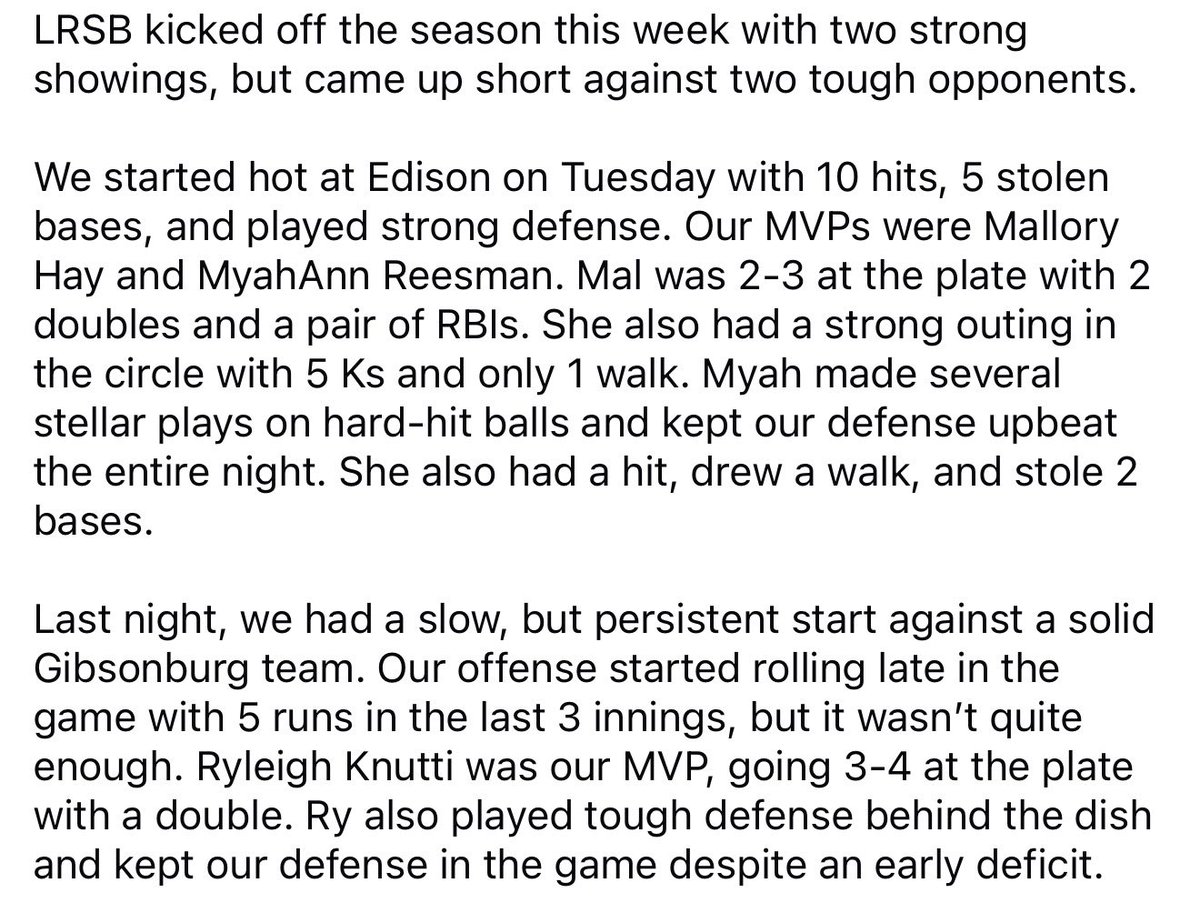 Bellevue Lady Red Softball tweet media