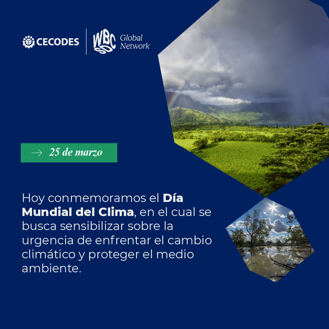 CECODES's tweet photo. Hoy se conmemora el Día Mundial del Clima, fecha que busca sensibilizar sobre la urgencia de enfrentar el cambio climático y proteger el medio ambiente.
Por eso, desde CECODES, los invitamos a conocer nuestro documento “De la narrativa al impacto: Guía de biodiversidad para las empresas”. Un documento para que el sector empresarial incluya la gestión de la biodiversidad en su toma de decisiones estratégicas.

Lo pueden conocer por medio del siguiente enlace:
https://t.co/vIhzRh09t1