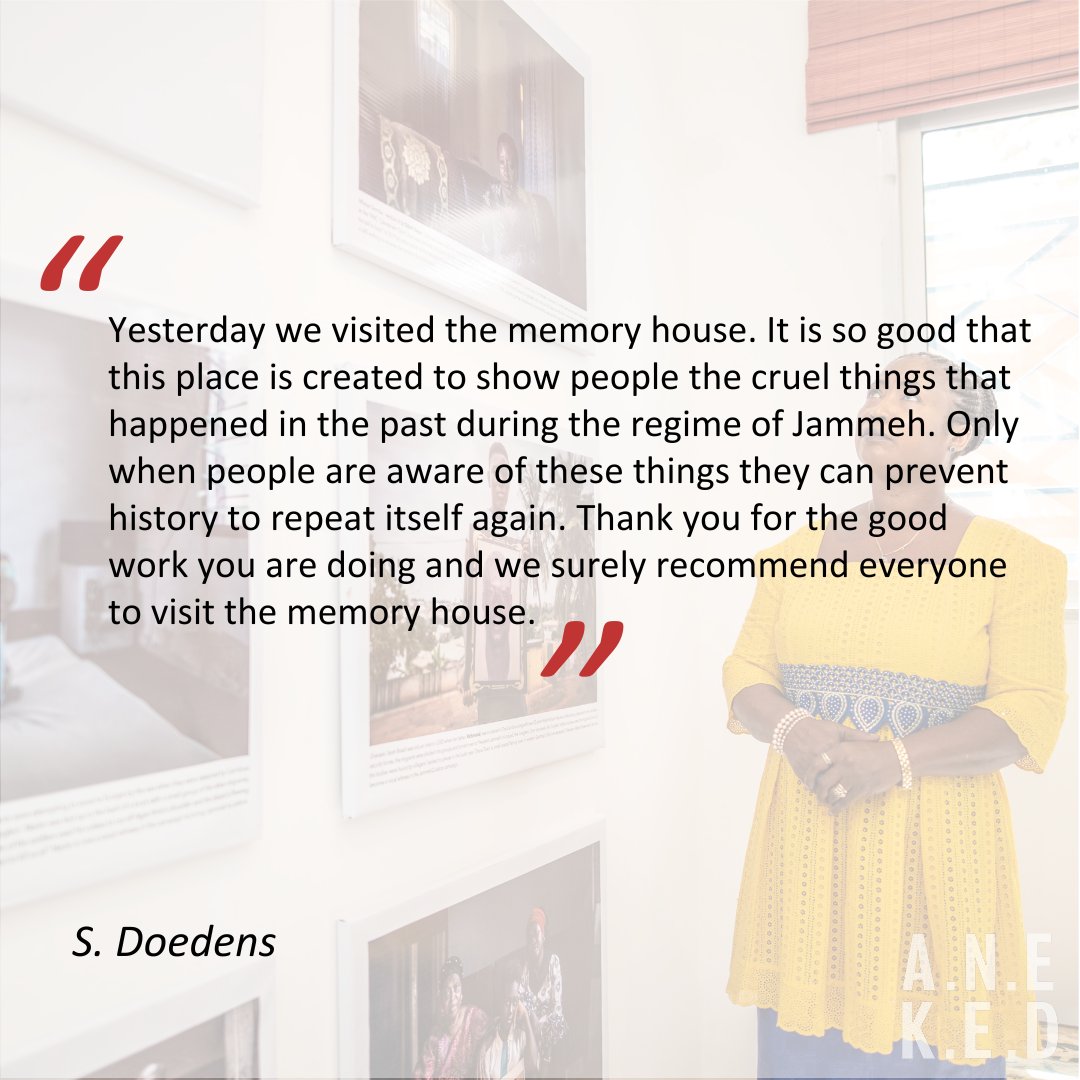 theANEKED's tweet photo. One visitor’s reflection highlights the impact of Memory House.

Visit and experience the stories that deepen awareness and understanding.

#MemoryHouseVoices #ANEKED #HumanRights https://t.co/HhxBB2uPgN