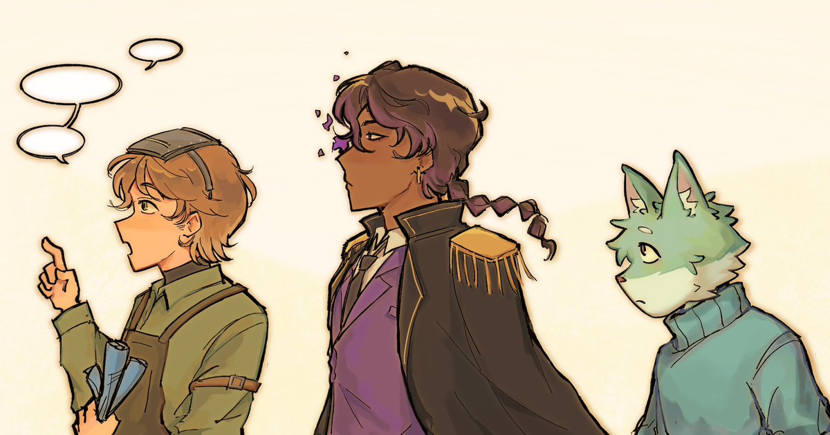 tuzixx_'s tweet photo. the regime trio dynamic means so much to me #qsmp2 #tubbofanart #ashswagfanart #haiperexefanart https://t.co/Qm1uddcz3B