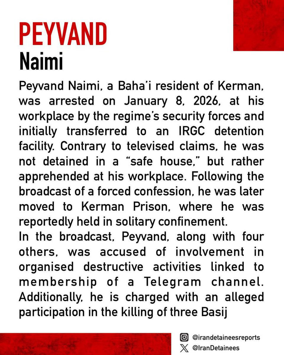 Iran Detainees Report tweet media