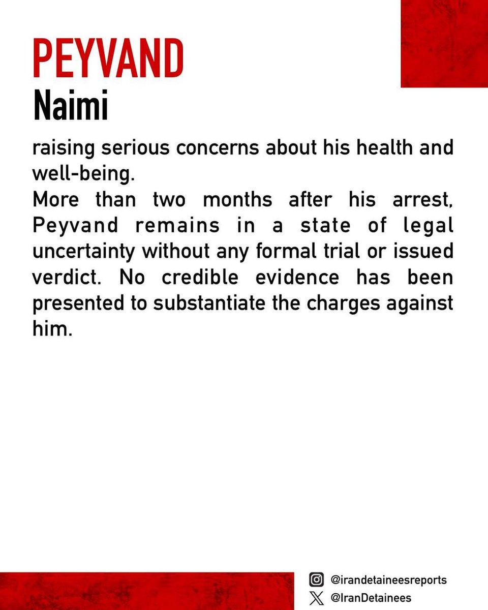 Iran Detainees Report tweet media