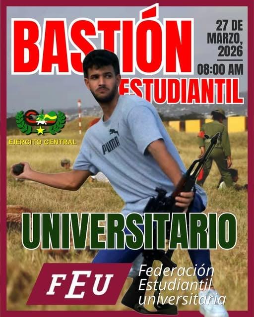 Jóvenes #guantanameros se preparan para participar en el Bastión Estudiantil Universitario que se realizará mañana viernes en toda Cuba. Clases sobre dominio del armamento y prácticas de tiro estarán entre las principales actividades de la jornada de adiestramiento.
<a href="/PrensaGtmo/">Periódico Venceremos</a>