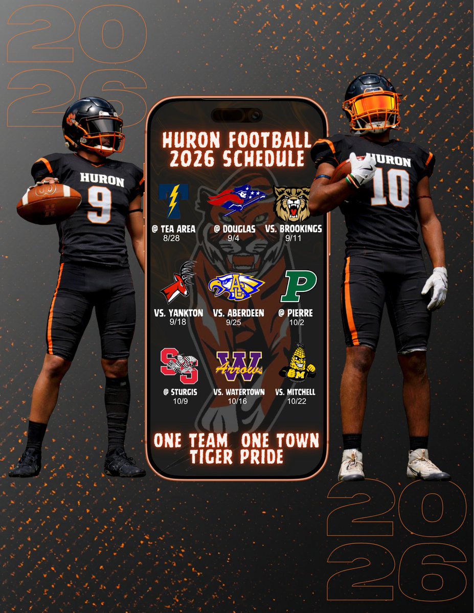 Huron Tiger Football tweet media