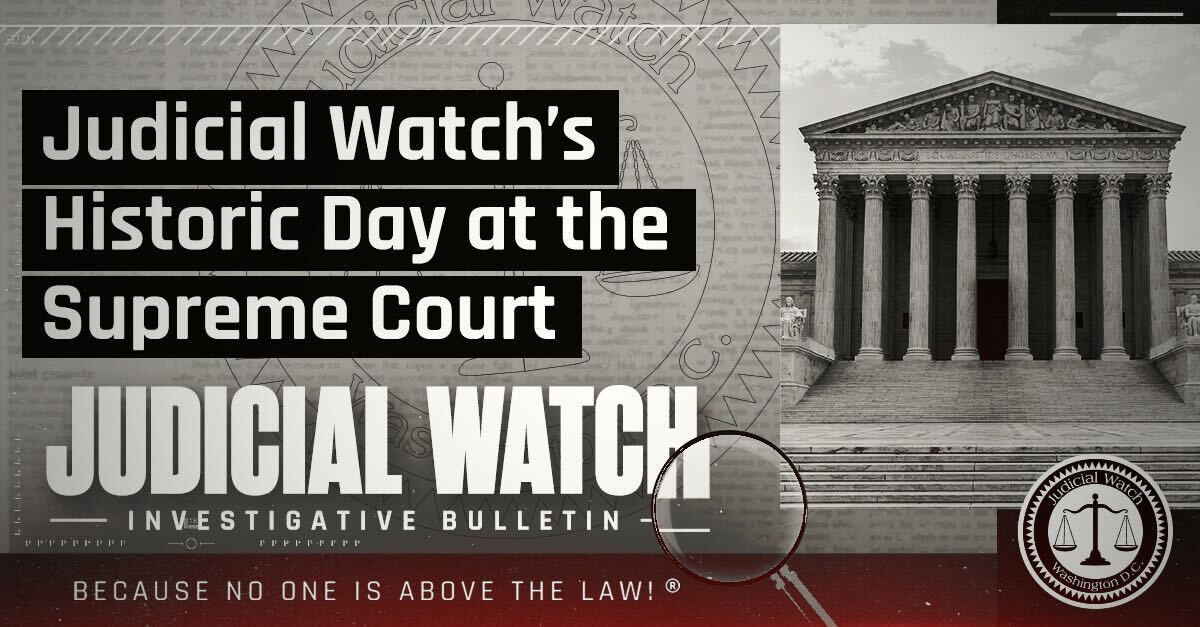 Judicial Watch ⚖️ tweet media