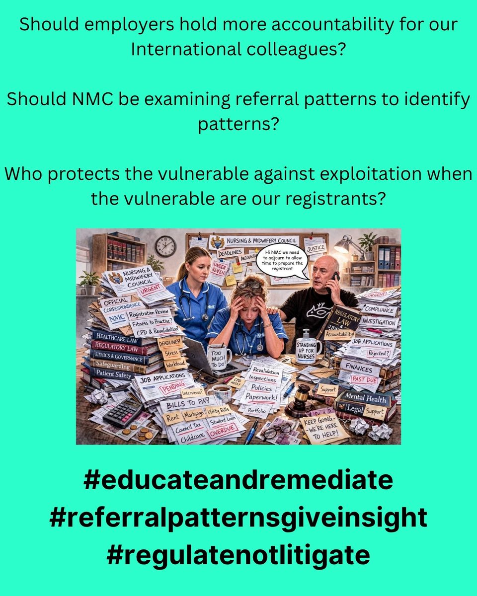 NMCWatch:Registrant Care tweet media