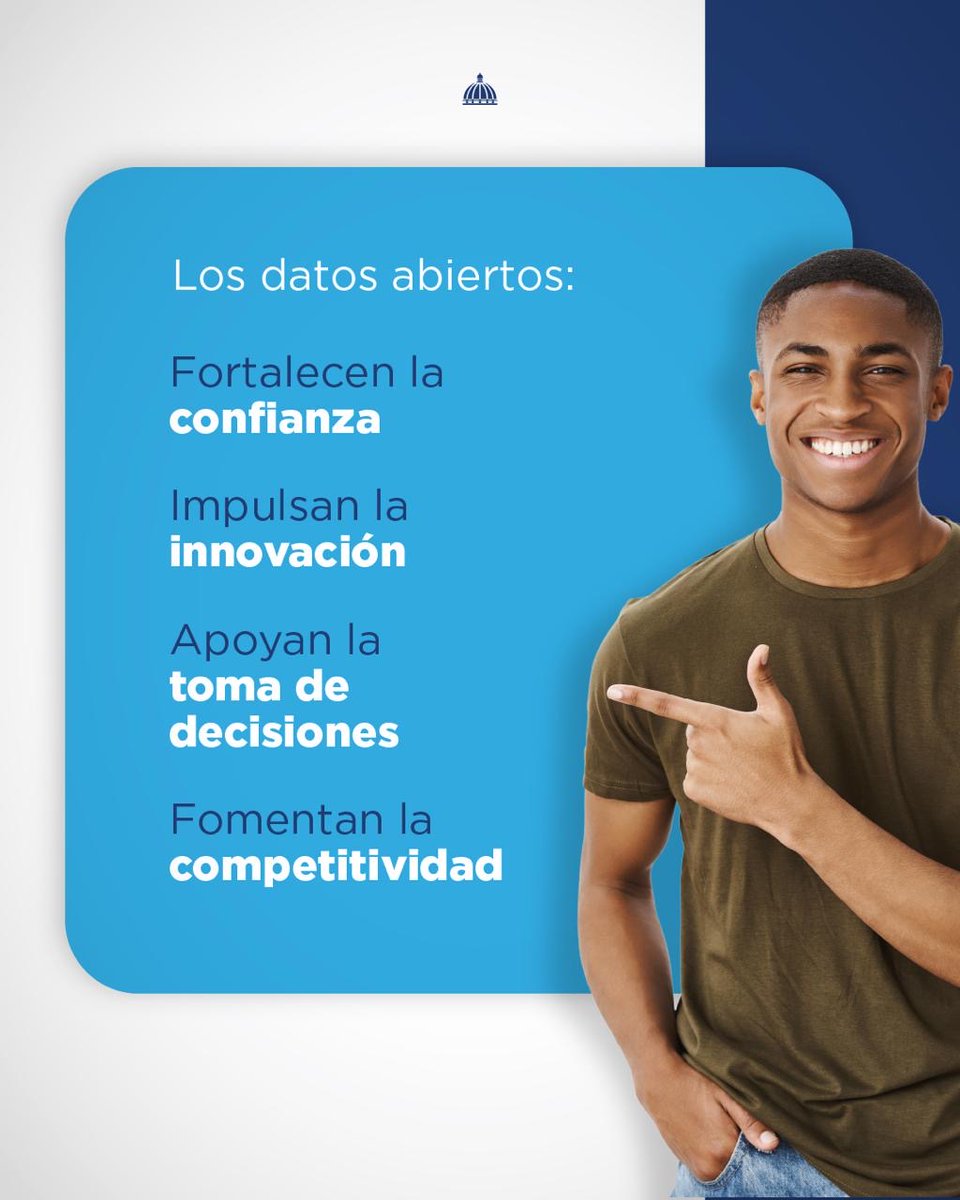 MIC_RD's tweet image. Explora nuestros datos abiertos y sé parte de una gestión más transparente.

#DatosAbiertos #Transparencia #GobiernoAbierto #MICM #RepúblicaDominicana