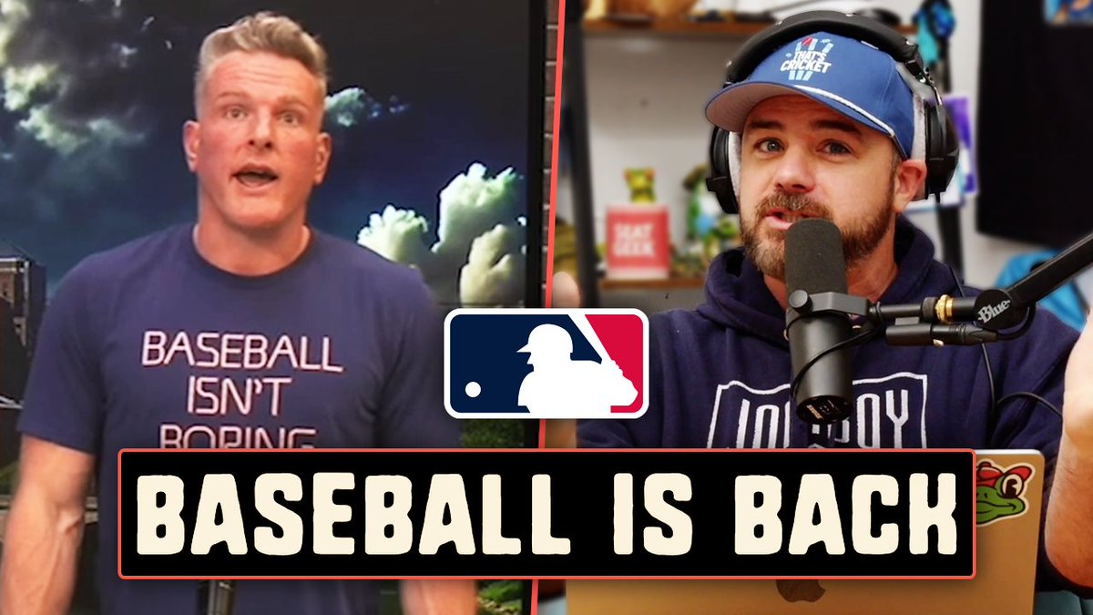 Pat McAfee talks MLB Opening Day with Jomboy!

WATCH: youtu.be/iA3aOGxPxtg