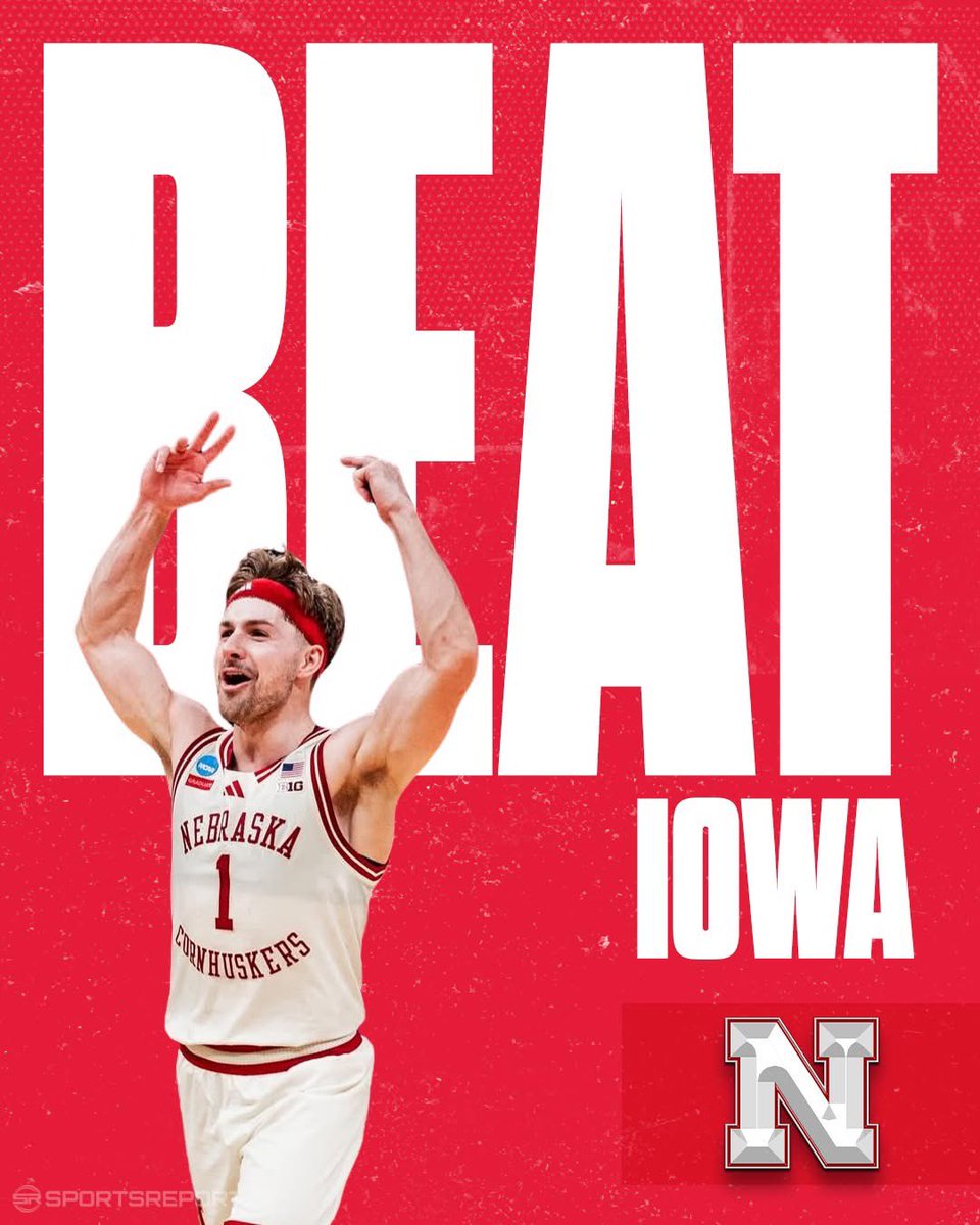 Let’s go Nebraska!! Beat Iowa!! GBR!!