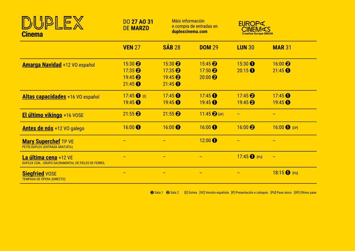 DUPLEX Cinema tweet media