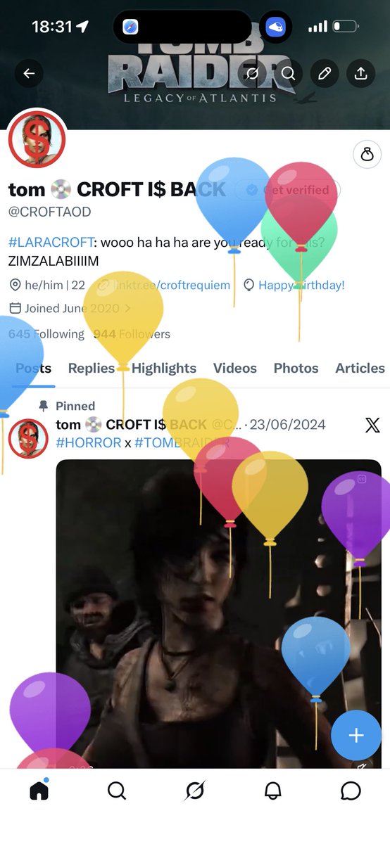 tom 💿 CROFT I$ BACK tweet media