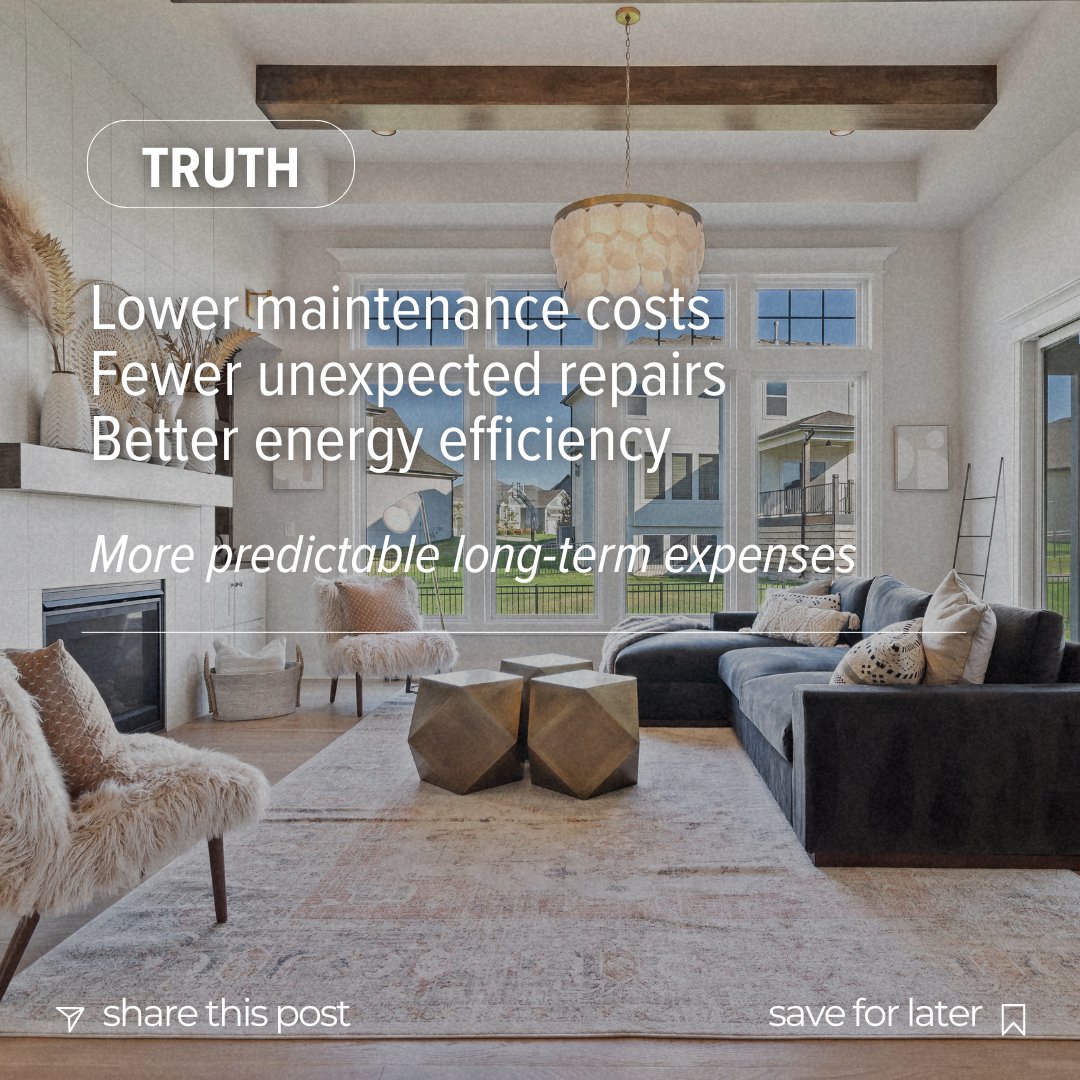 ComerioHomes's tweet photo. MYTH
New homes are a bad investment

TRUTH
Lower maintenance, better efficiency, more predictable costs

Price is only part of the story

👉 https://t.co/y4koCGqHzF

#CustomHomes #NewHomesKC #DreamHome #HomeDesign #BuildersOfInsta https://t.co/2Pws6YtBao