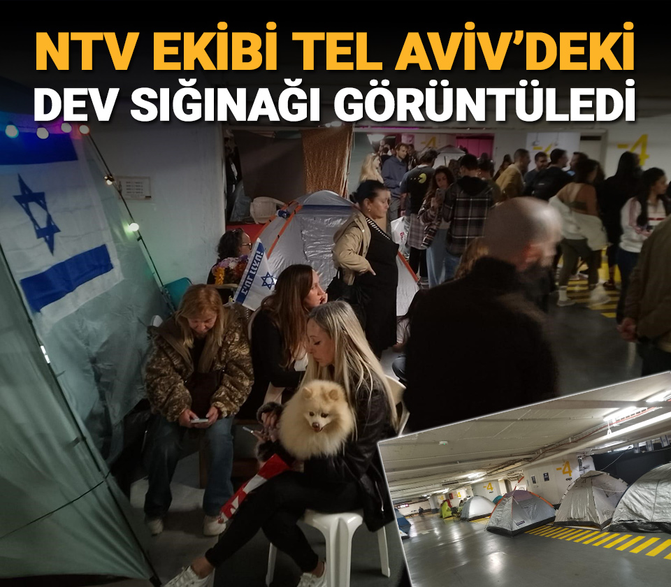 AVM OTOPARKI DÖNÜŞTÜRÜLDÜ
NTV ekibi Tel Aviv'in en büyük sığınağını görüntüledi

ntv.com.tr/galeri/dunya/n…

Foto: NTV