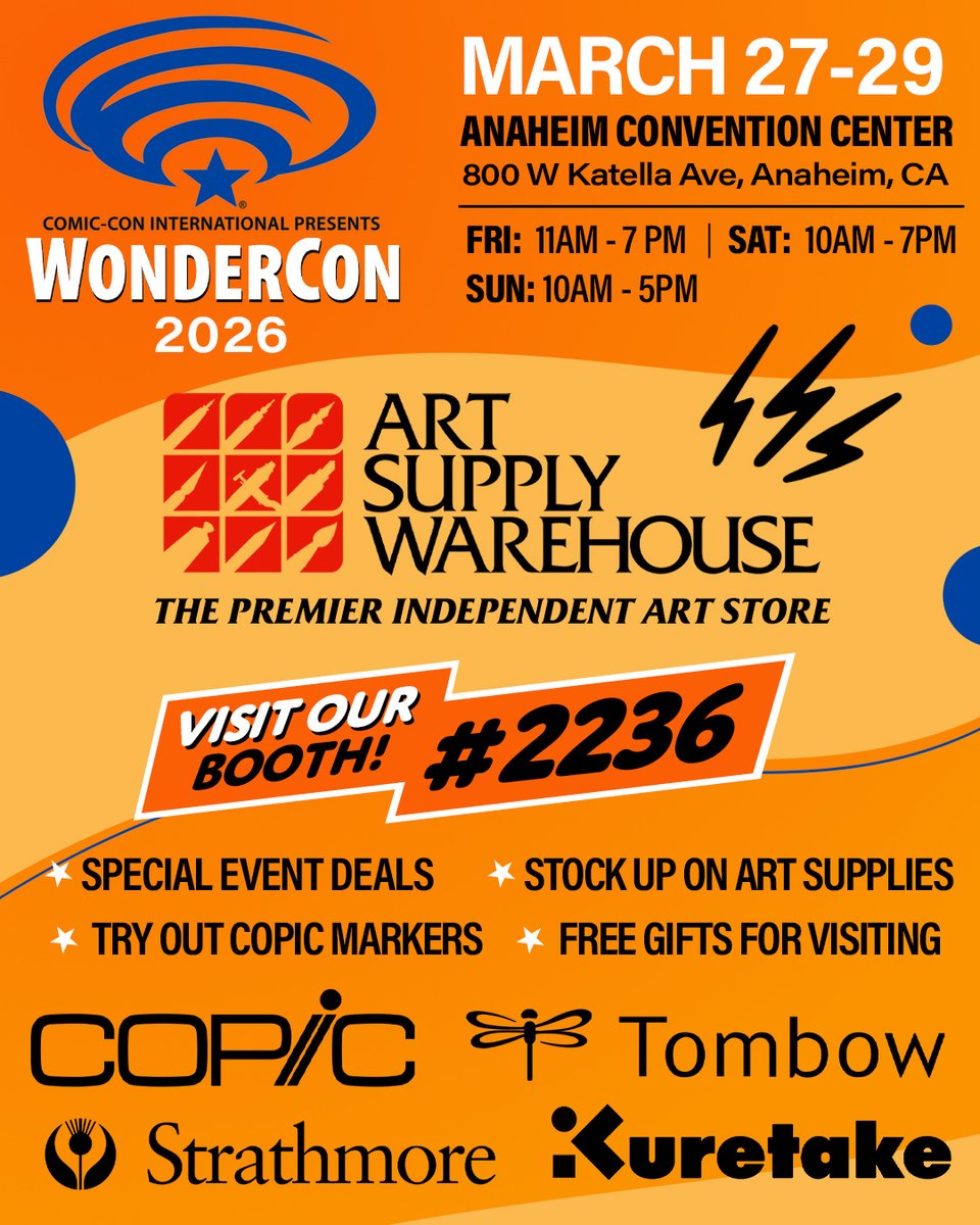 Art Supply Warehouse tweet media