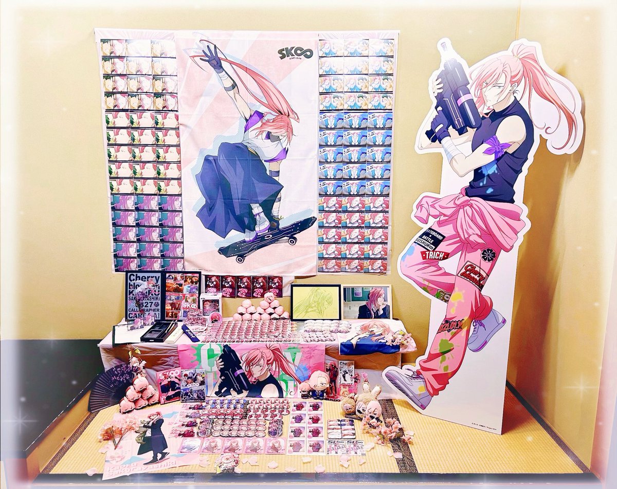 🛹✿*･ﾟ❀🌸*･ﾟ･*.🌸❀*･ﾟ✿🛹

　❀　𝑯𝒂𝒑𝒑𝒚 𝒃𝒊𝒓𝒕𝒉𝒅𝒂𝒚　❀

　𝑲𝒂𝒐𝒓𝒖 𝑺𝒂𝒌𝒖𝒓𝒂𝒚𝒂𝒔𝒉𝒊𝒌𝒊 /
　　　　　　　𝑪𝒉𝒆𝒓𝒓𝒚𝒃𝒍𝒐𝒔𝒔𝒐𝒎

　　　｡❀｡𝟐𝟎𝟐𝟔/𝟎𝟑/𝟐𝟕 ｡❀｡

🛹✿*･ﾟ❀🌸*･ﾟ･*.🌸❀*･ﾟ✿🛹

 #桜屋敷薫誕生祭2026
 #エスケーエイト
 #sk_8