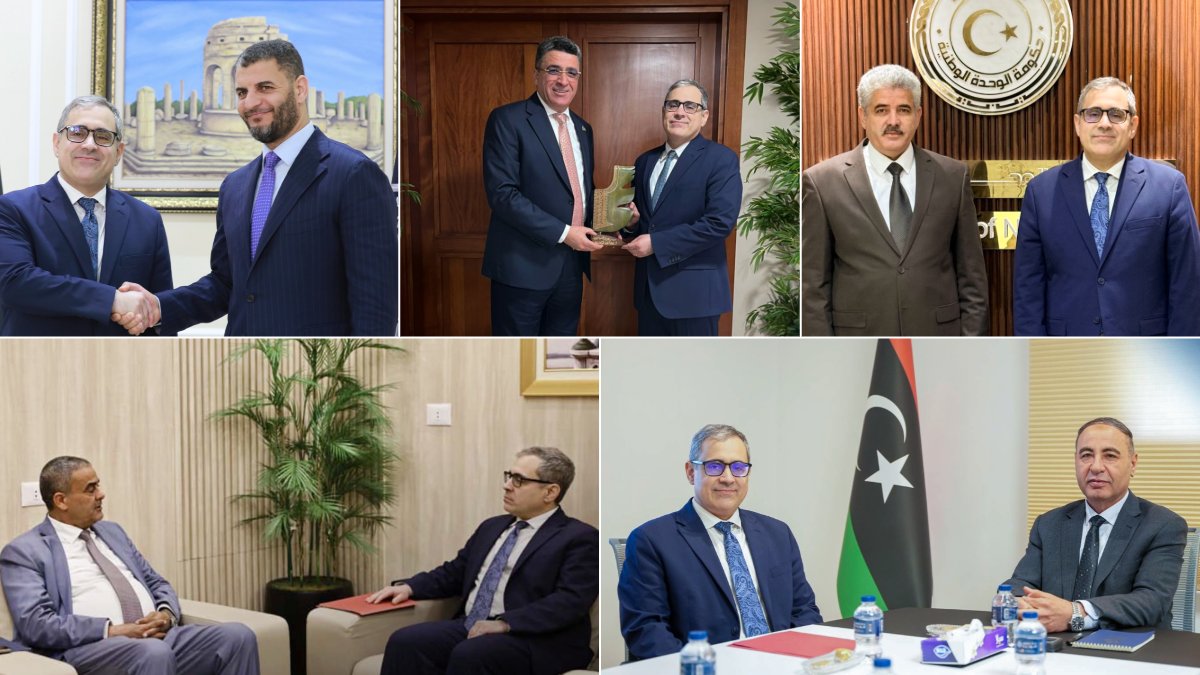 USEmbassyLibya's tweet image. Chargé d’Affaires Jeremy Berndt: "Over the past two days in #Tripoli, I met with a range of Libyan officials to discuss ways to deepen U.S. economic, commercial, and security cooperation with #Libya. I emphasized U.S. support for Libyan efforts to overcome divisions, unify