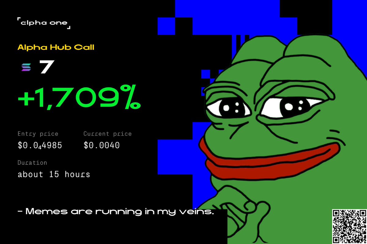 Alpha One tweet media