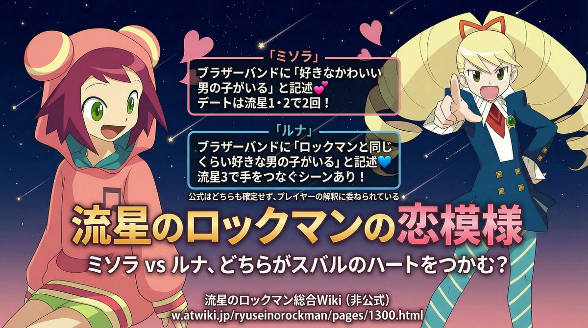 流星のロックマン総合Wiki【非公式】 -攻略・バトル・考察まとめ- tweet media