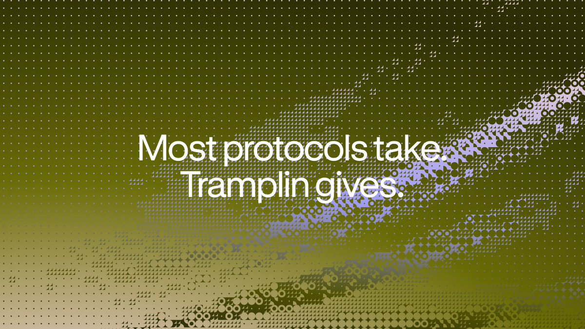 Tramplin tweet media