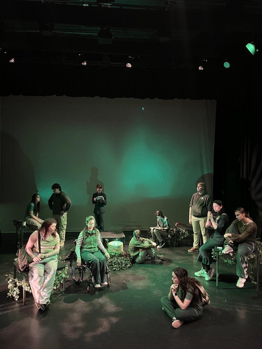 FlyingHighCIC's tweet photo. Throwback to Sycamore Gap at @thebonington 💫🌳

So proud of our young company and their work on this powerful 2026 @NTConnections play.

🎭 Final show: Sun 26 April @derbytheatre 
🎟️ Last chance — link in bio! https://t.co/Yy4vNE7Zgk