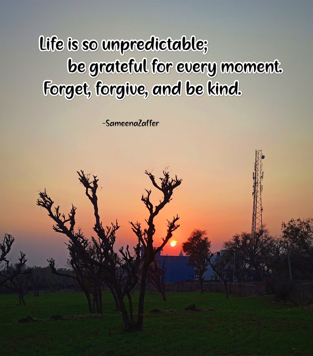 sameenazaffer's tweet photo. The course of life is unpredictable no one can write his autobiography in advance. https://t.co/fdpJ1TkAOQ